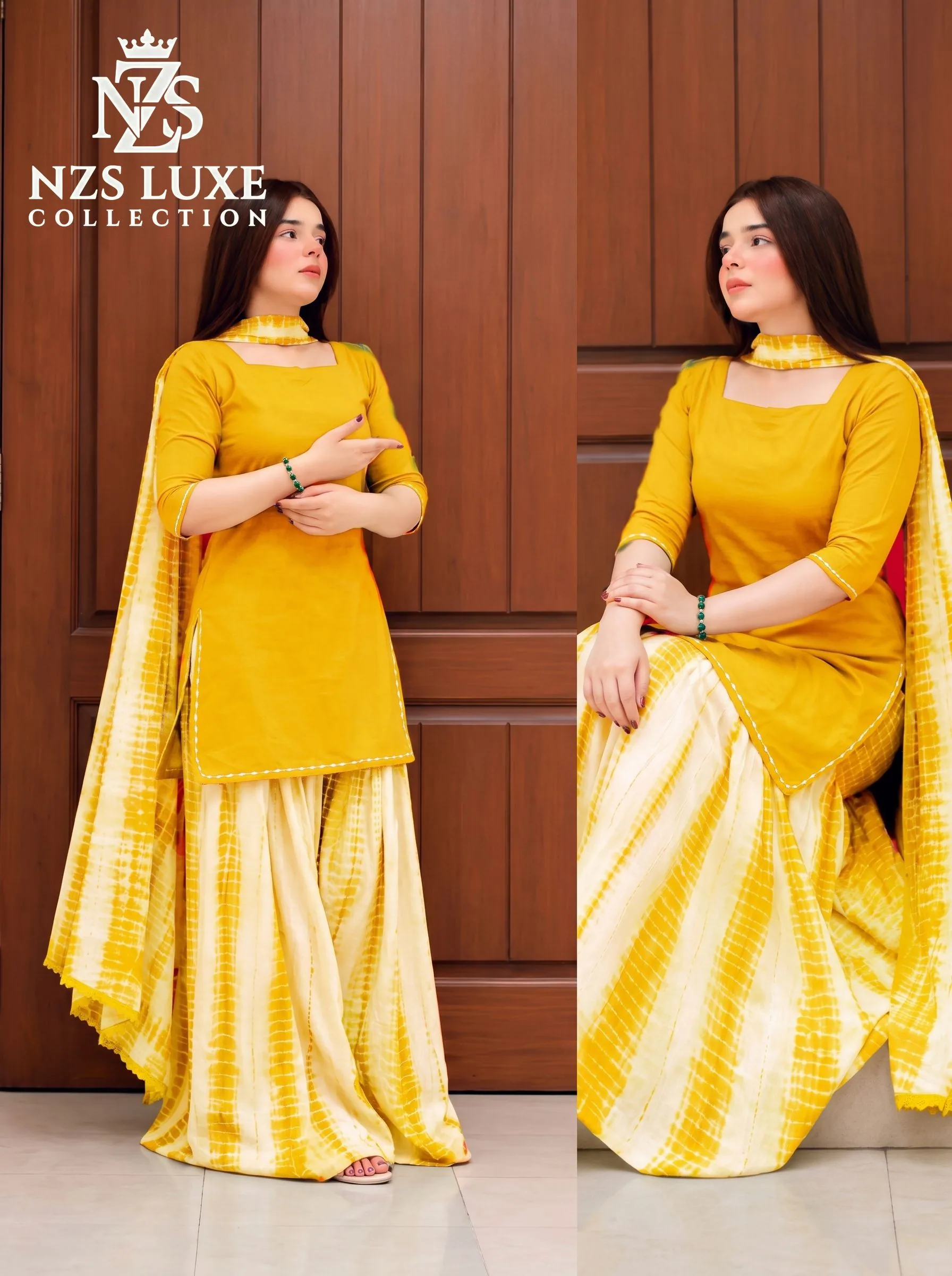 Digital Printed Linen 3-Piece unStitched Suit in Mint Green - image 5