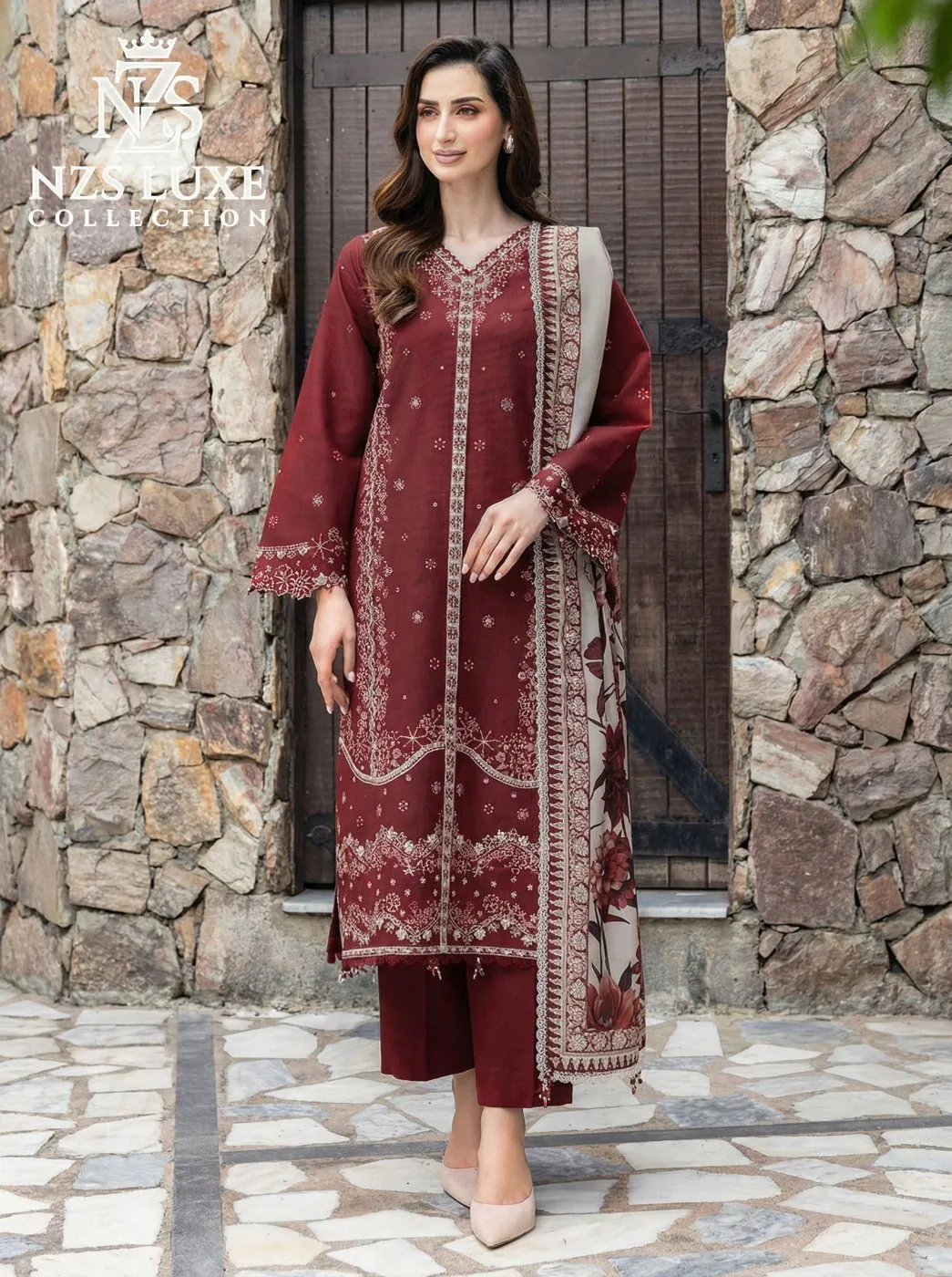 Lawn Embroidered 3-Piece Summer Collection 2026