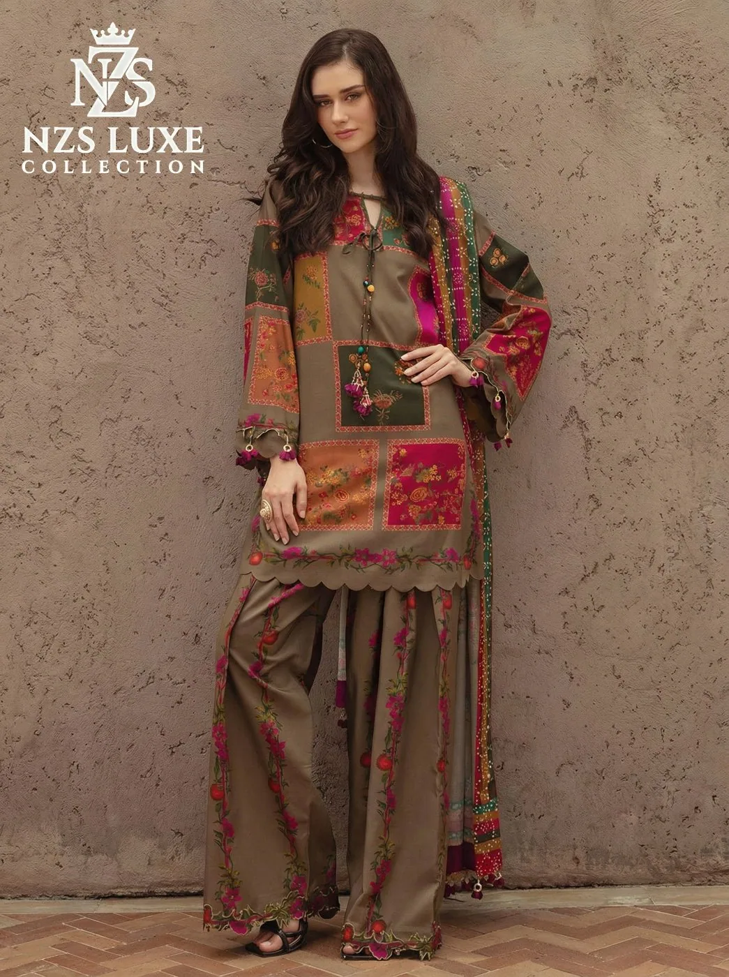Lawn Printed 3PC Summer 2026