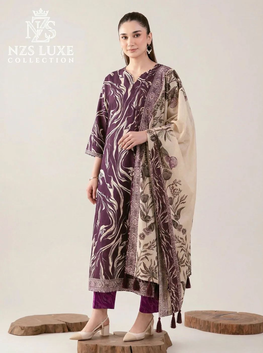 Digital Print Lawn 3-Piece Coco Collection 2026