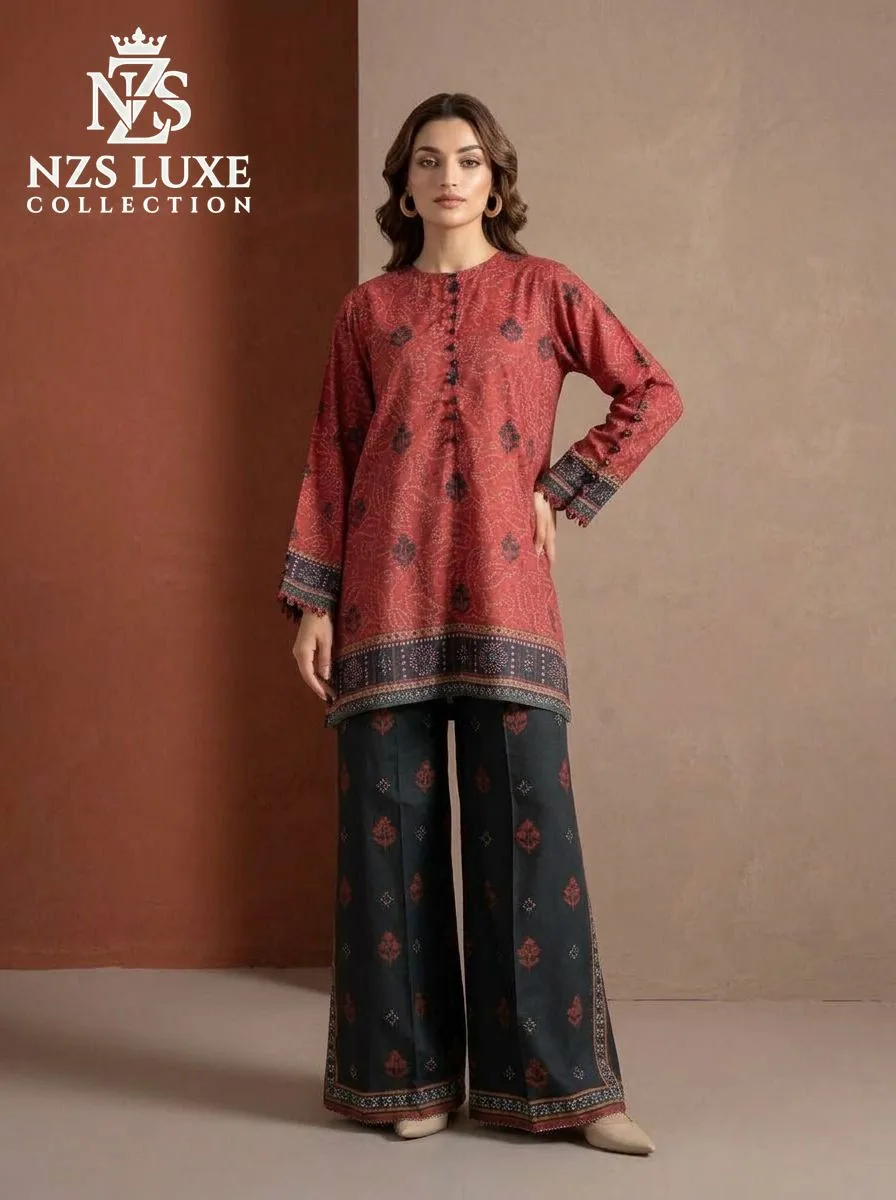 Most Demanding Edition 2Pcs Digital Printed Unstitched Lawn Suit