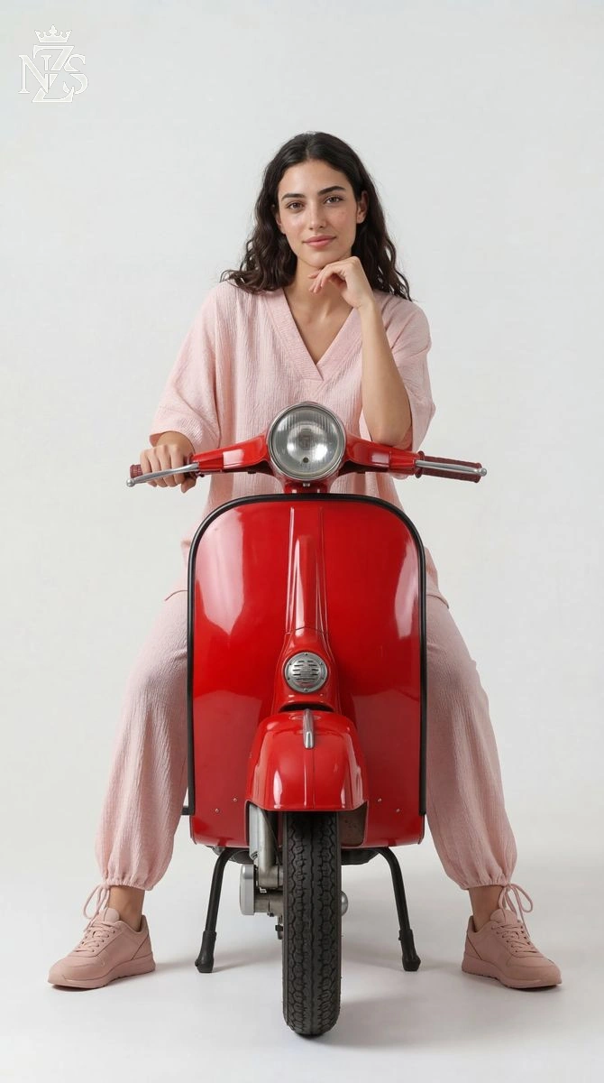 NZS LUXE Western Co-ord 2-Piece Stitched Suit in Blush pink - image 2