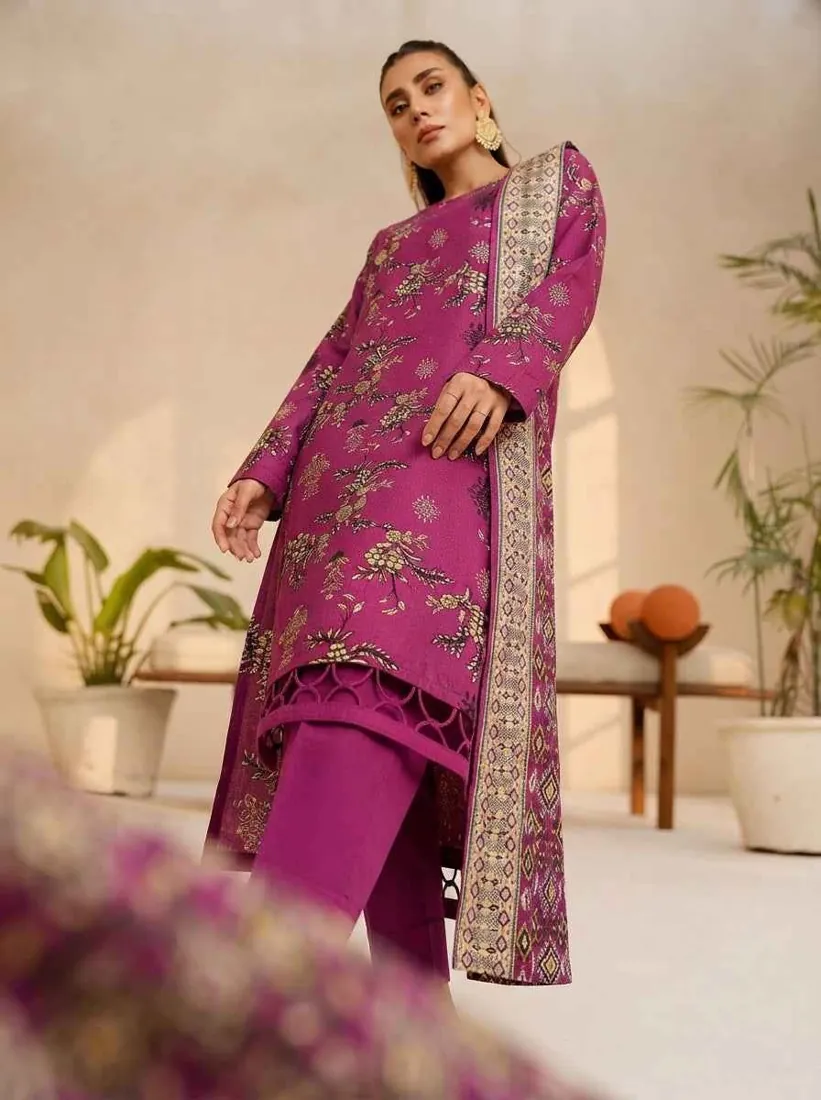 Magenta Printed Marina 3-Piece Winter Collection - image 3