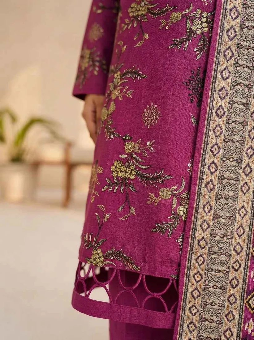 Magenta Printed Marina 3-Piece Winter Collection - image 4